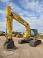 Used Excavator in yard